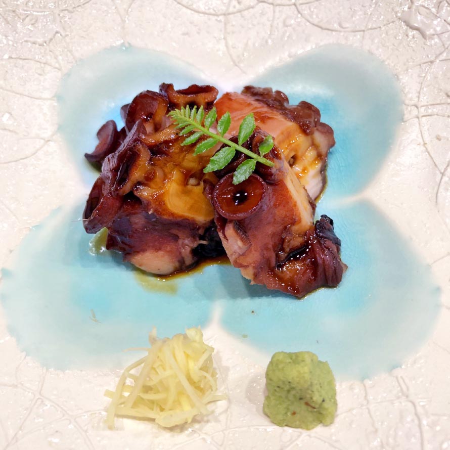 Main Building B1F / Shiogama Sushitetsu
                      Tender Simmered Octopus