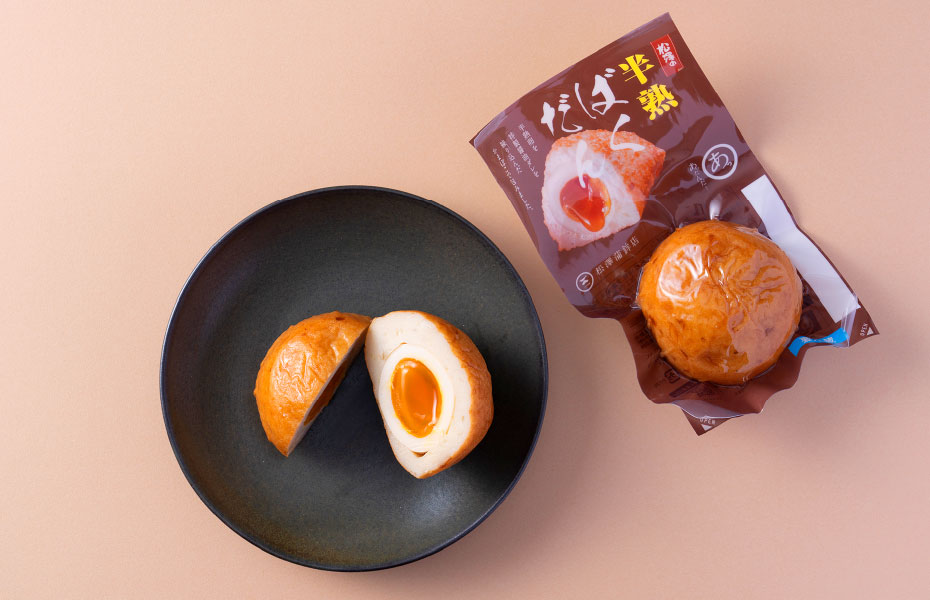 本館B1F 松澤蒲鉾店
半熟ばくだん
378円（税込）