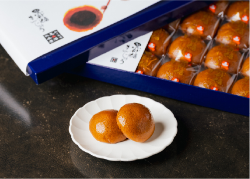 ミニ黒砂糖まんじゅう（24個入・箱）／玉澤総本店