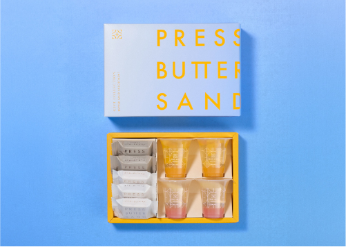 バターサンド・フルーツジュレ詰合せ／PRESS BUTTER SAND